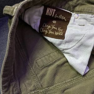 Kut from Kloth Farrah corduroy jeans